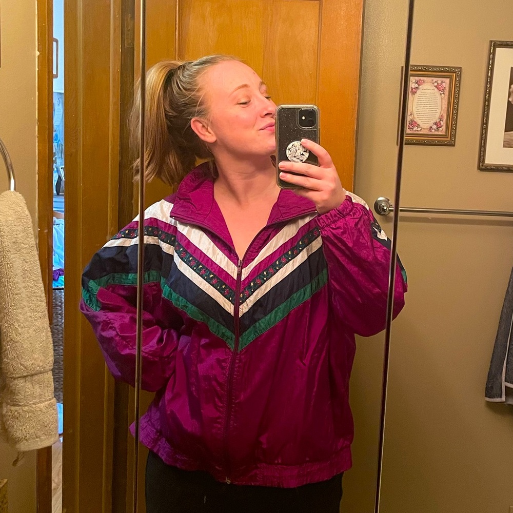 Vintage 90s Windbreaker Jacket Vintage